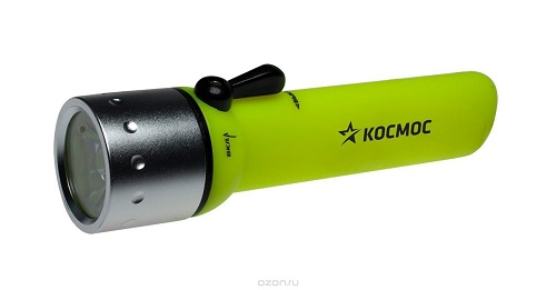 Фонарь ручной для дайвинга Космос 3Вт LED CREE до 25м фото Фонарь ручной для дайвинга Космос 3Вт LED CREE до 25м картинка